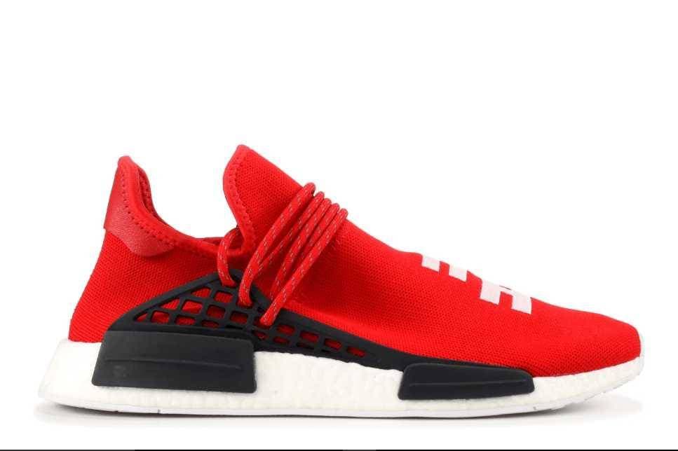 Moda adidas NMD HU Pharrell Human Race Scarlet - BB0616