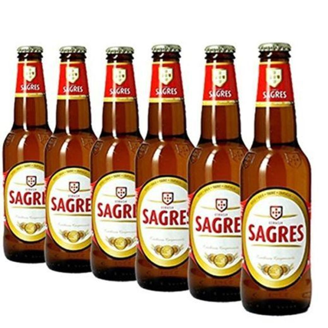 Producto SAGRES Paquete de 6x Botellas de Cerveza de Portugal