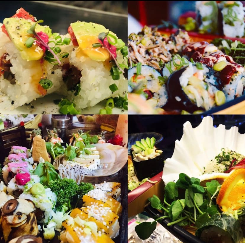 Fashion Legumi sushi vegan