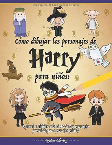 Libro Cómo dibujar los personajes de Harry para niños: Aprende a dibujar más