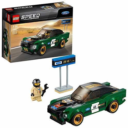 Producto LEGO Speed Champions - Ford Mustang Fastback de 1968, Coche de Juguete