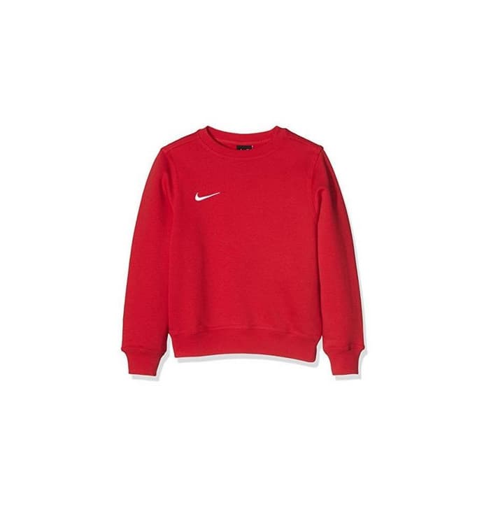 Fitness Nike Yth Team Club Crew - Sudadera para niño, Rojo