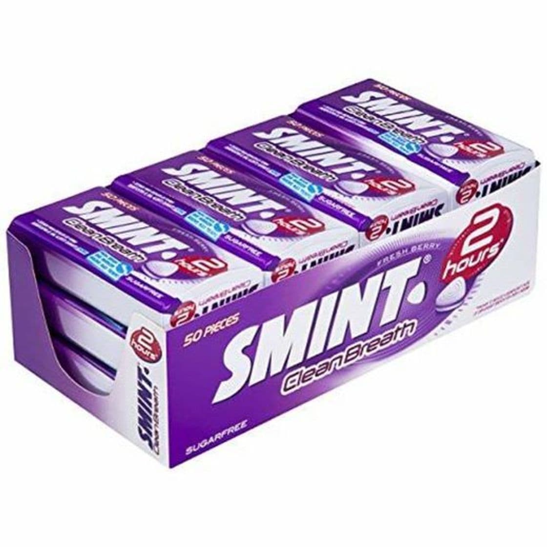 Product Smint Caramelo Comprimido sin Azúcar 2H Clean Breath con Sabor a Frutos