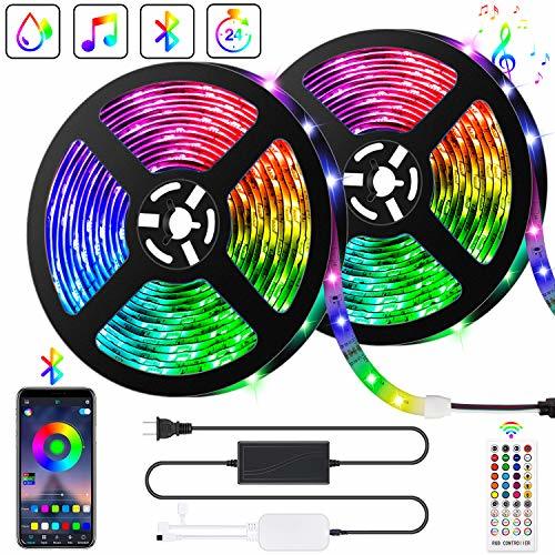 Producto 10M Bluetooth Tiras LED Musical 5050 RGB