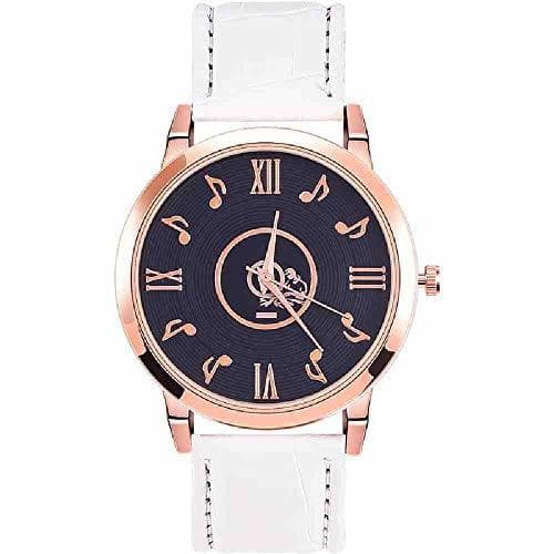 Moda SWJM Relogio Feminino Nuevo diseño Reloj Mujer Números Romanos Personajes de música