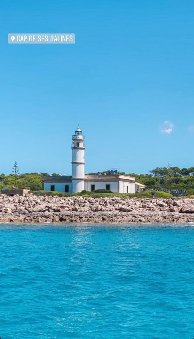 Lugar Cap de Ses Salines