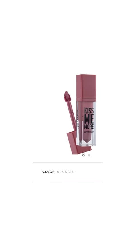 Producto Kiss me more lip tattoo