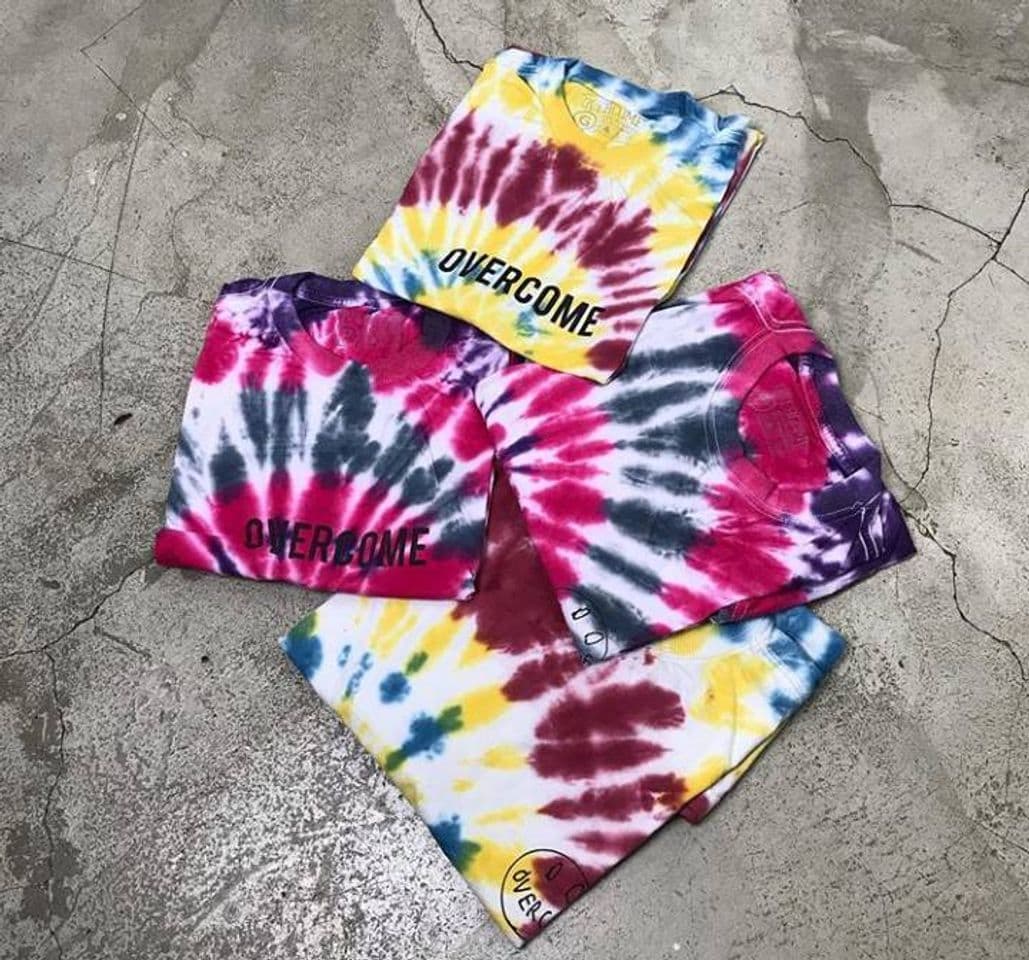 Product Camisetas Tie Dye overcome 🖤