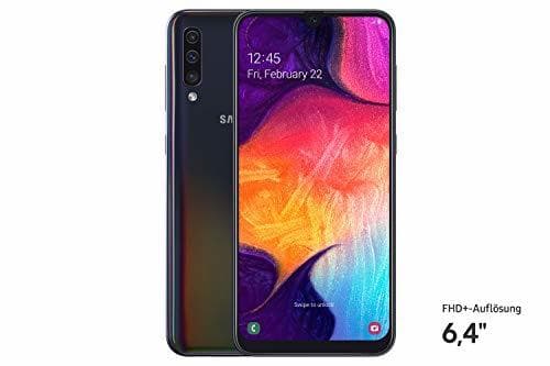 Electrónica Samsung Galaxy A50, Smartphone FHD sAmoled Infinity U Display