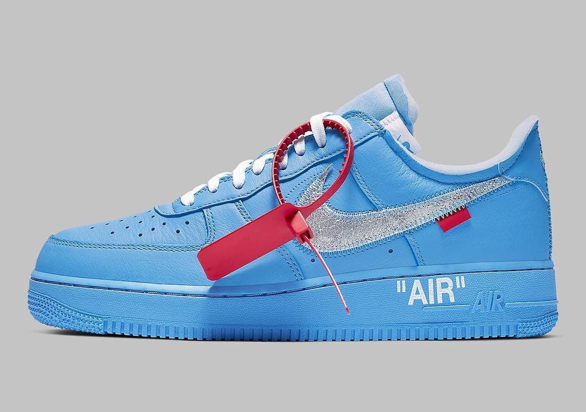 Fashion Off-White Nike Air Force 1 Low MCA Blue Release Date - SBD