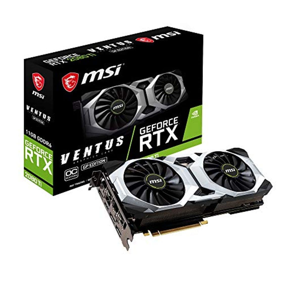 Place MSI GeForce RTX 2080 Ti Ventus GP OC