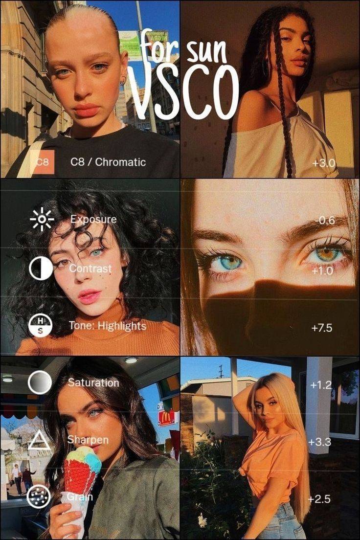 Fashion Dicas de edição VSCO ✨