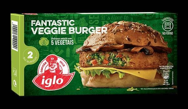 Producto Fantastic veggie burguer Iglo