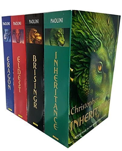 Libro Christopher Paolini Inheritance 4 Books Collection Pack Set RRP: 23.97