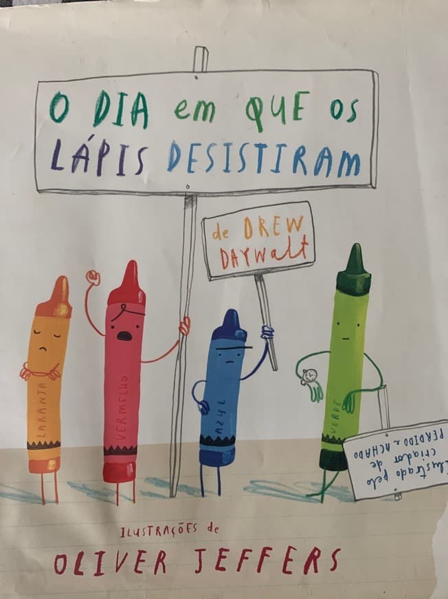 Book O Dia em que os Lápis desistiram! 