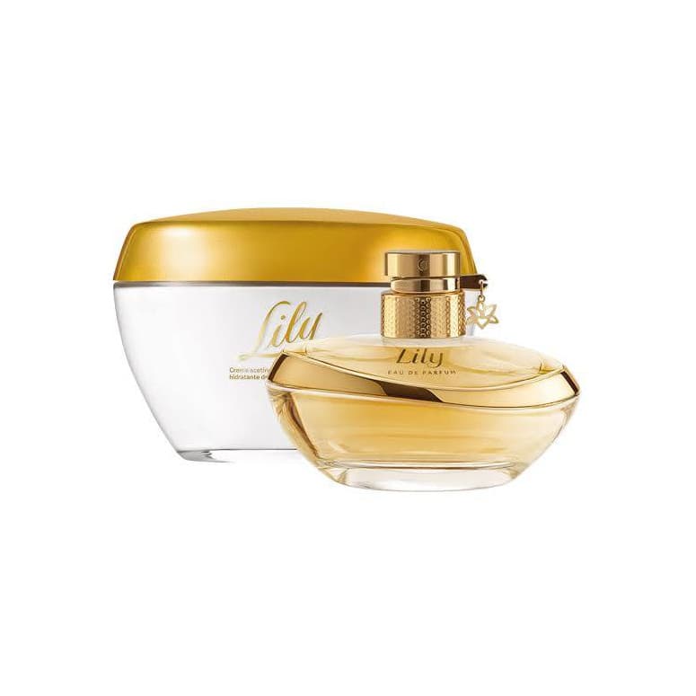 Product perfume e hidratante lily 