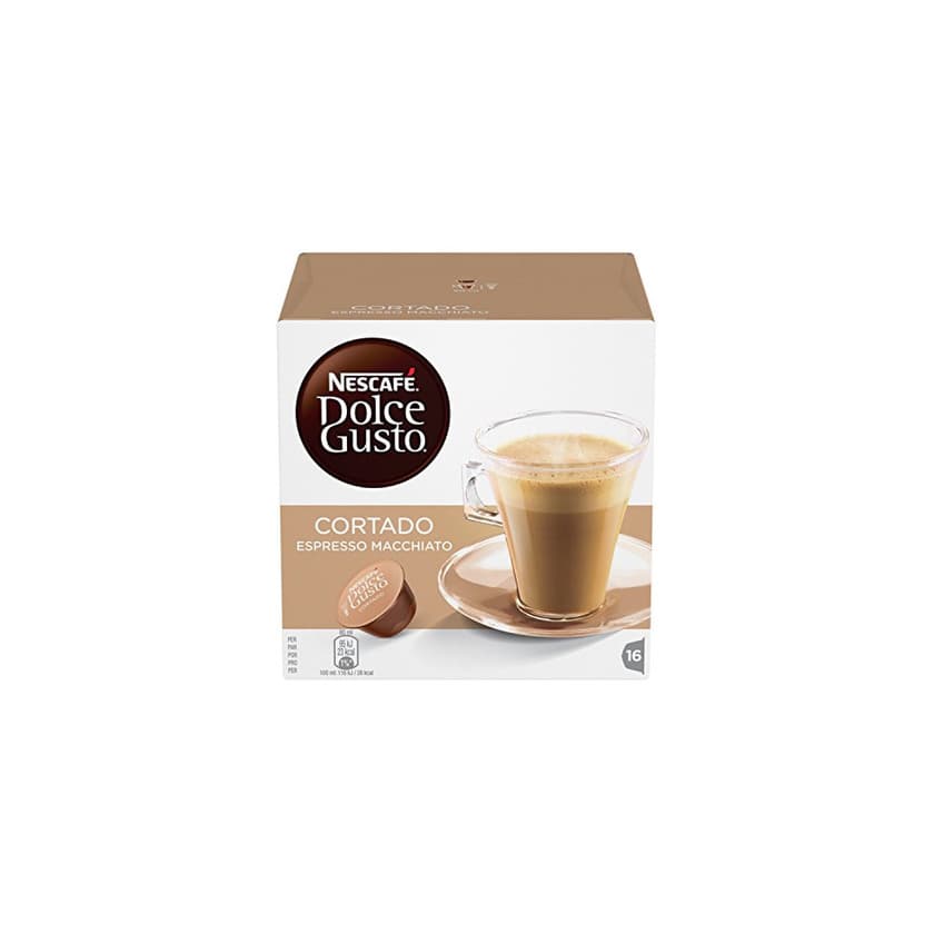 Producto Nescafé Dolce Gusto - Cortado -  3 Paquetes de 16 Cápsulas