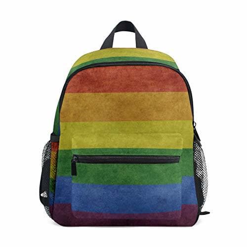 Producto CPYang Mochila para niños con Bandera de arcoíris Vintage LGBT