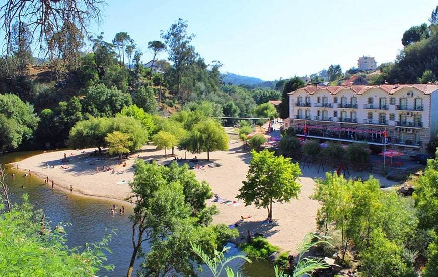 Lugar Praia Fluvial de Caldas de Sangemil