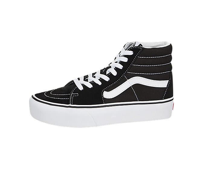 Fashion Vans Sk8 Hi Platform Calzado Black/True w