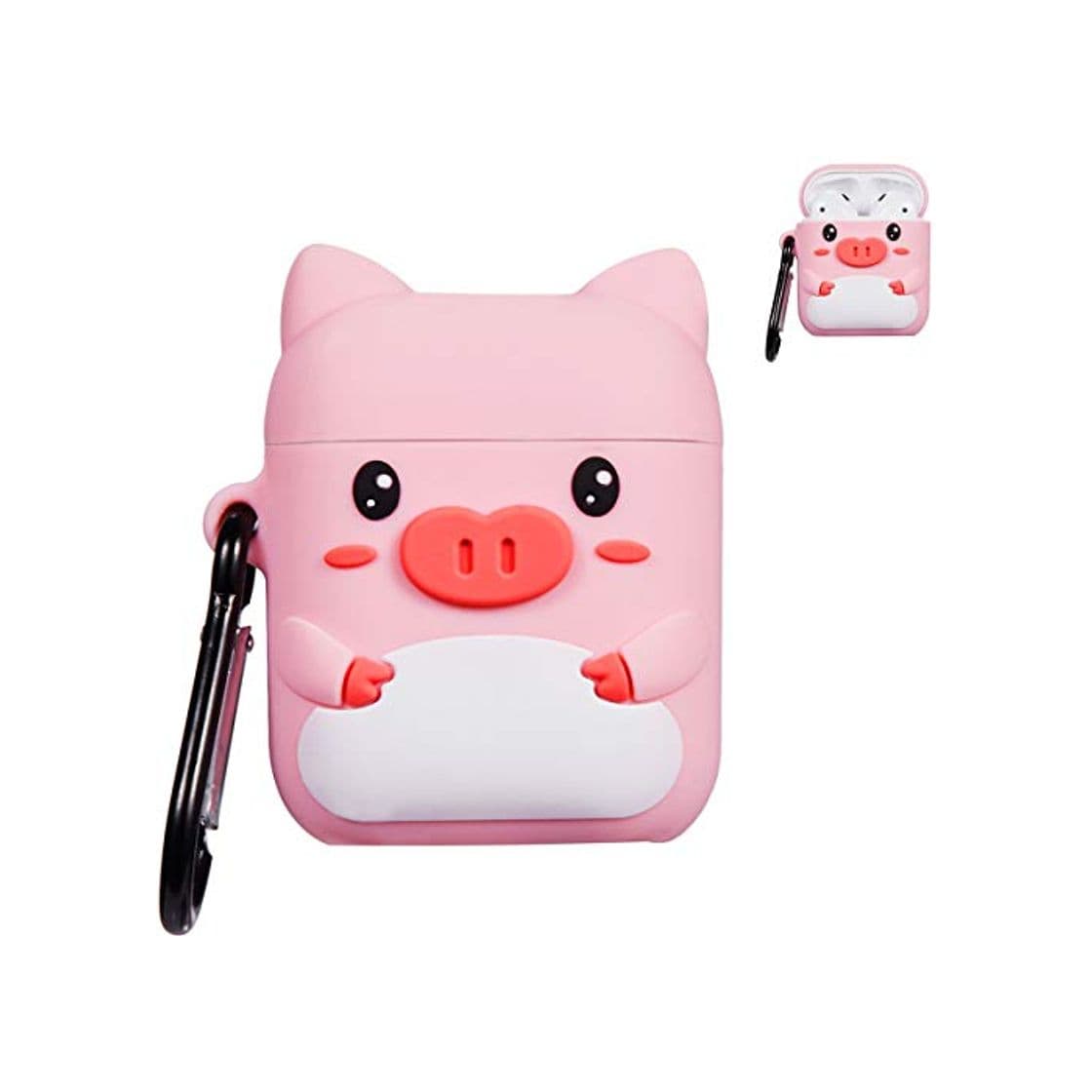 Producto Leosimp for Airpods 1/2 case,3D Lindo Cute Caricatura Cartoon Animal Moda Silicona