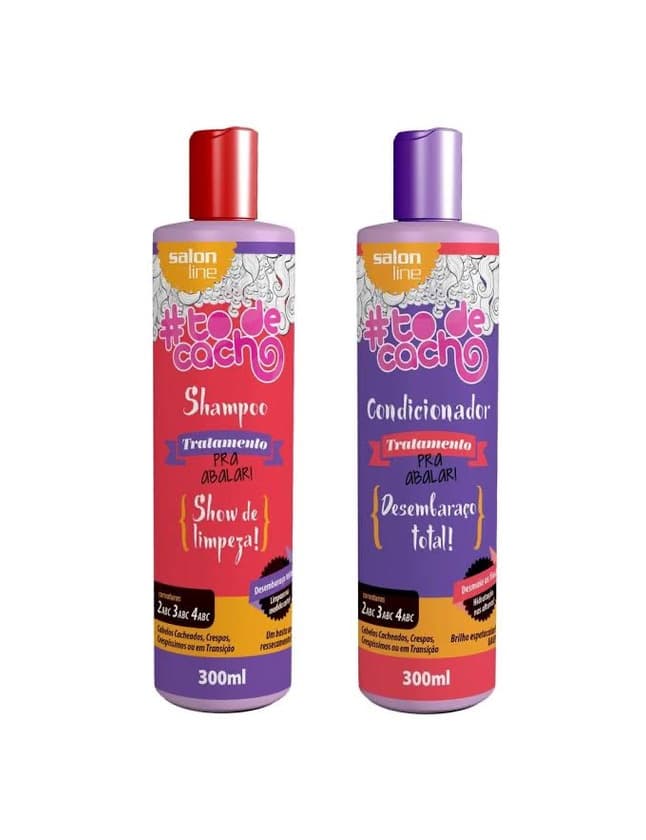 Product Shampoo e condicionador- salon line 