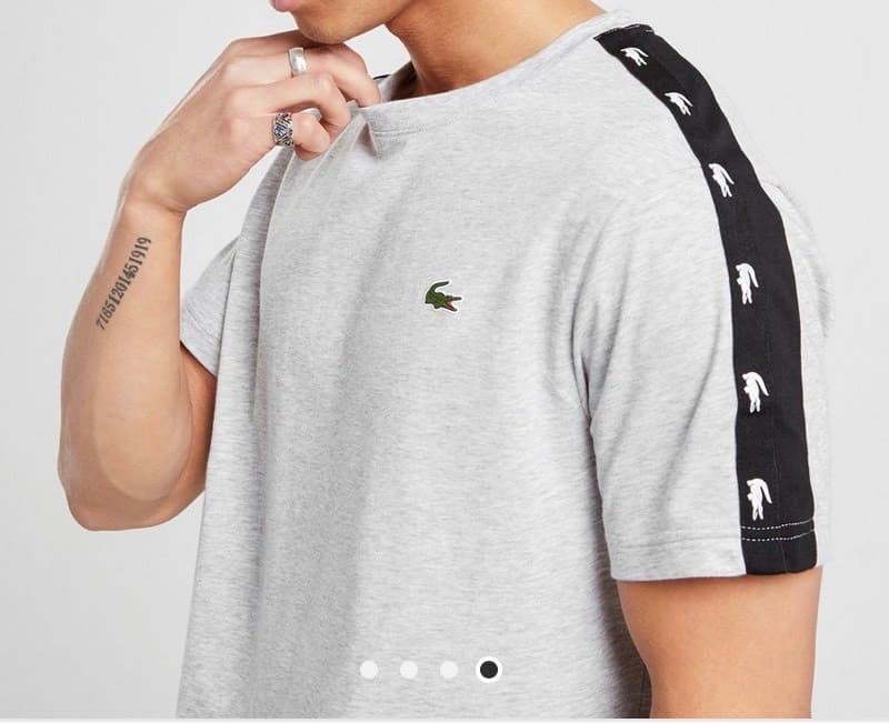 Moda Lacoste T-Shirt Tape