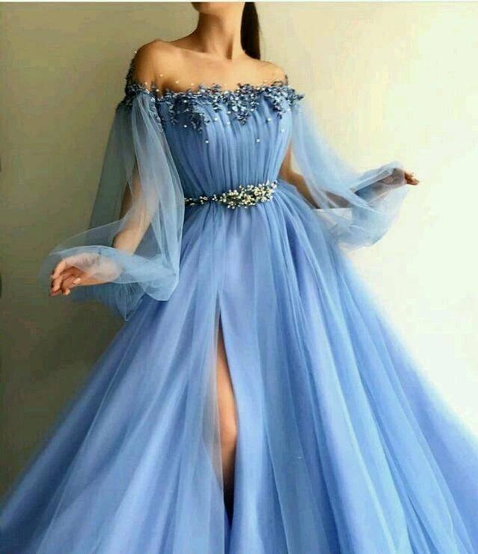 Fashion Vestido azul 