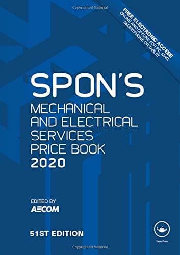 Libro Spon's Mechanical and Electrical Services Price Book 2020