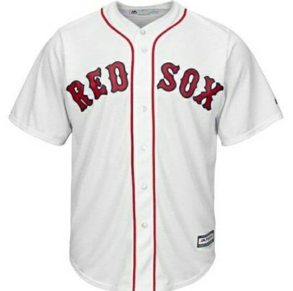 Fashion Camisa Beisebol Majestic Boston Red Sox