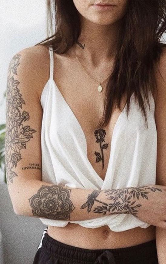 Moda Tatuagem Feminina 