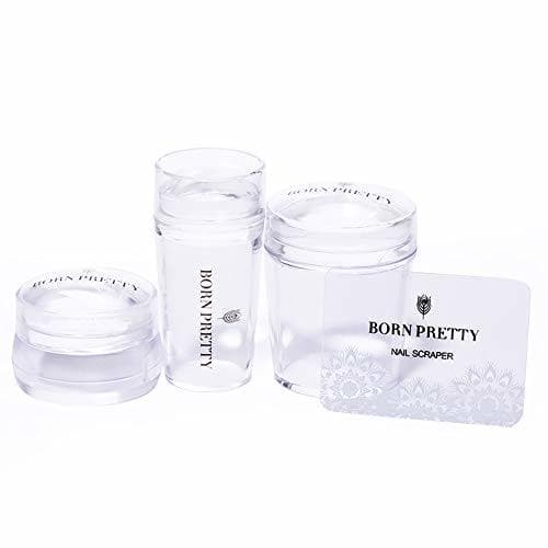 Beauty Born Pretty 3pcs claro silicona Jelly Juego de con 3 nacido Pretty