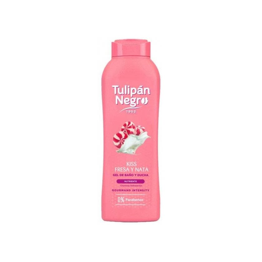 Product Fresa y Nata Gel de Baño y Ducha Tulipan Negro