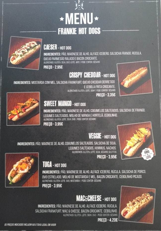 Restaurantes Frankie Hot Dogs