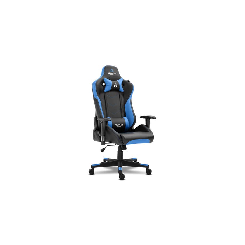 Product Cadeira Gaming ALPHA GAMER Zeta Preta e Azul