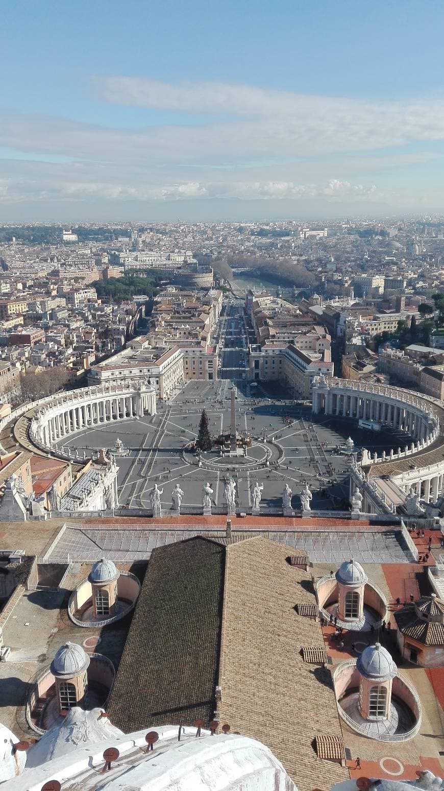 Place Vista para a cidade do Vaticano