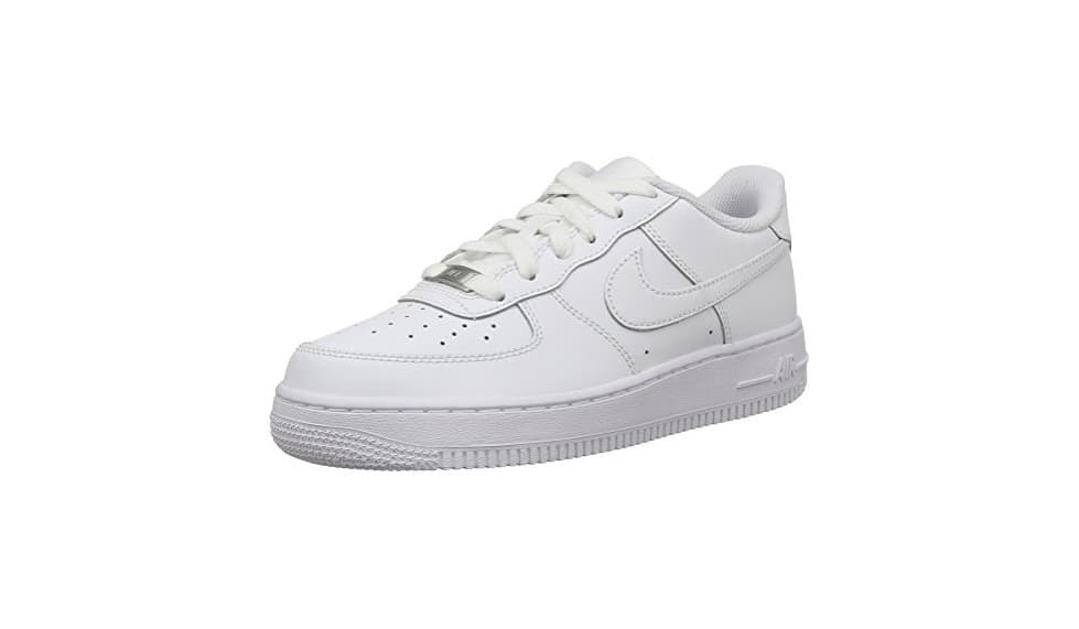 Moda Nike Air Force 1, Zapatillas de Baloncesto Unisex Niños, Blanco