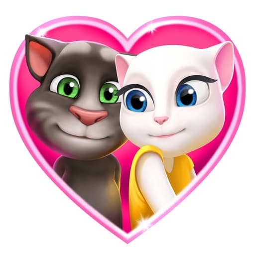 App Cartas de amor de Talking Tom