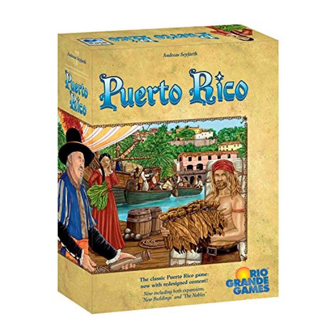 Product Rio Grande Games RGG569 Puerto Rico Deluxe