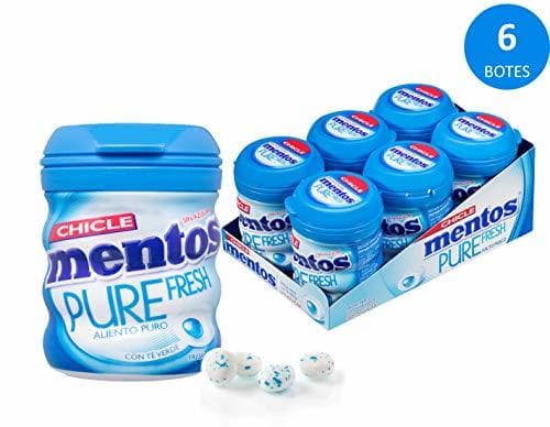 Product Mentos Chicle Sin Azúcar Pure Fresh Bote con Sabor a Menta