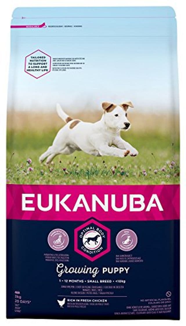 Product EUKANUBA Cachorro de Raza Pequeña en Crecimiento rico en pollo fresco [3