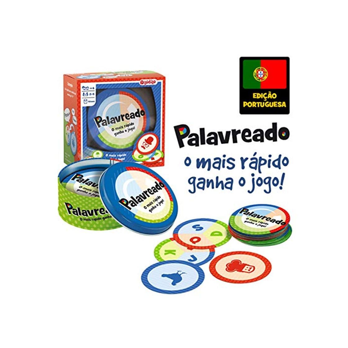 Product Lúdilo- Palavreado Educativo em família de agilidade Mental, Desenvolvimento da linguagem, palavras,