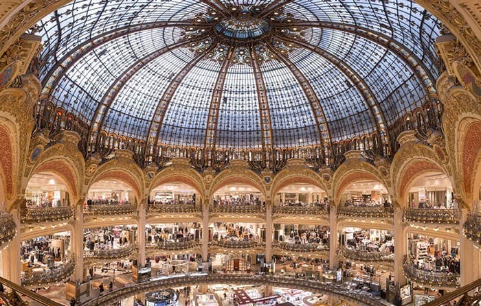 Place Galeries Lafayette Haussmann