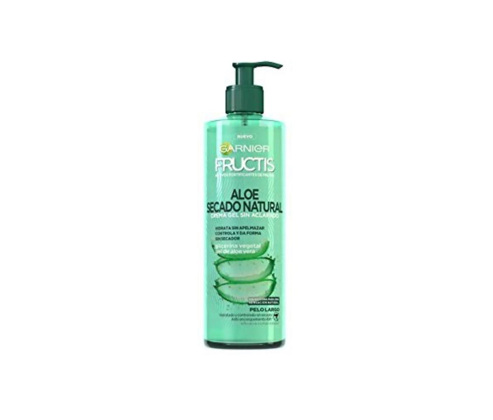 Producto Garnier Fructis Aloe Secado Natural creme 