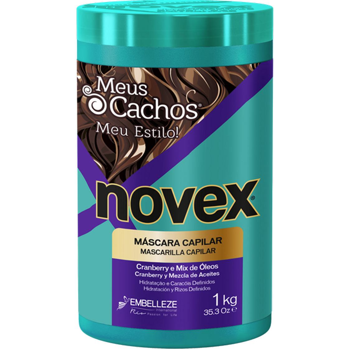 Beauty Novex My Curls Movie Star Mascarilla Capilar 1 kg