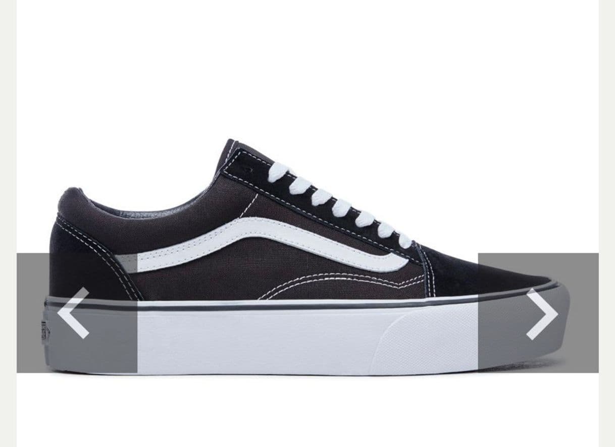 Moda Zapatillas Old Skool de plataforma | Negro | Vans