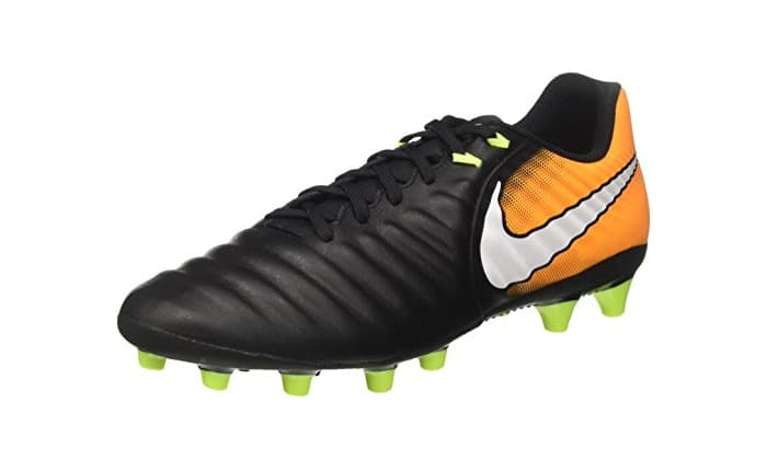 Moda Nike Tiempo Ligera IV AG-Pro, Botas de fútbol para Hombre, Negro