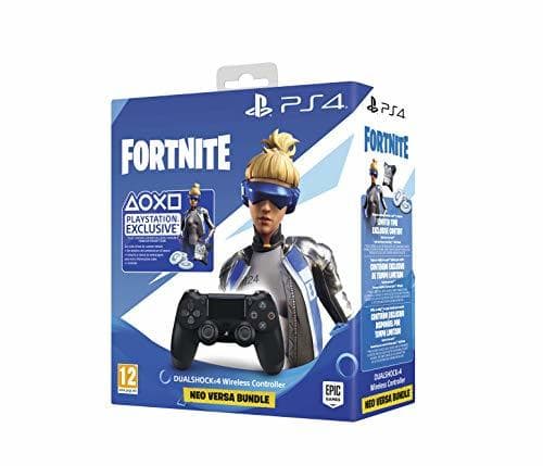 Electrónica Sony - DualShock 4 V2 Fortnite VCH 2019 500 Vbucks, negro