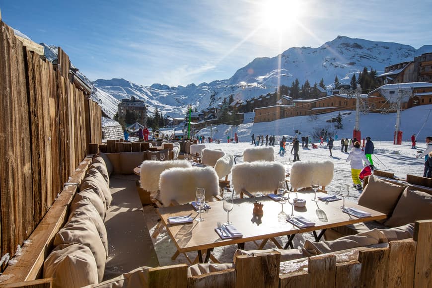 Restaurantes La Cabane Avoriaz