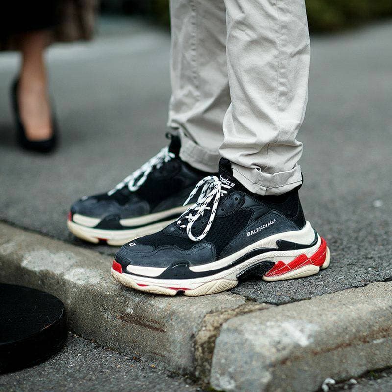 Moda 🌪️ Balenciaga Triple S Leather 🌪️